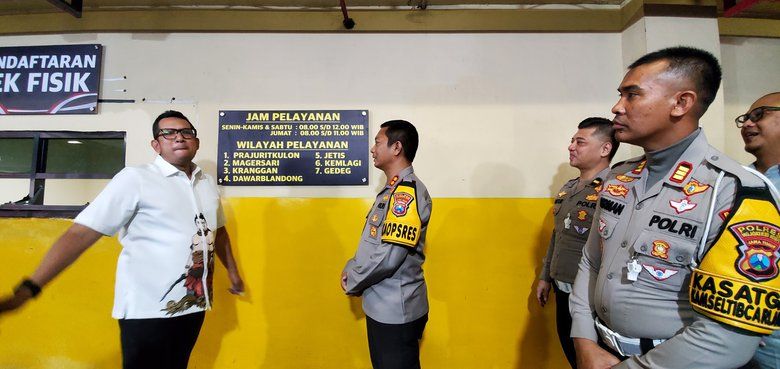 Polres Mojokerto Kota Buka KB Samsat di Mal Pelayanan Publik Gajah Mada