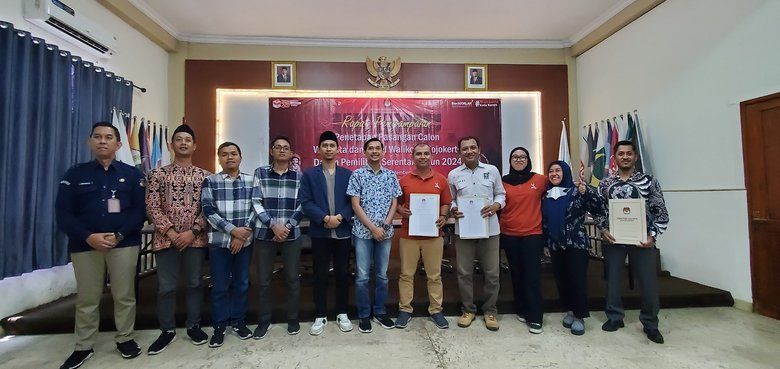 KPU Kota Mojokerto Tetapkan Dua Paslon Wali Kota dan Wakil Wali Kota Mojokerto