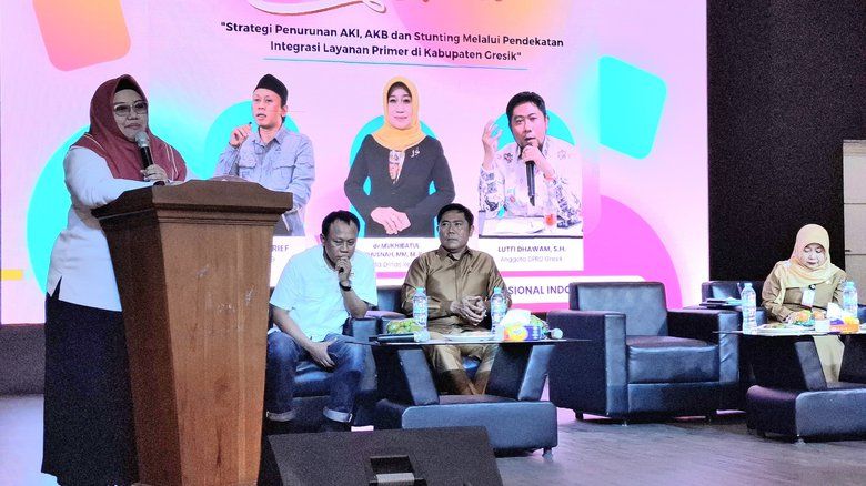 Dinkes Gresik dan <em>Stakeholder</em> Lainnya Berkomitmen Turunkan AKI, AKB, dan Prevalensi <em>Stunting</em>