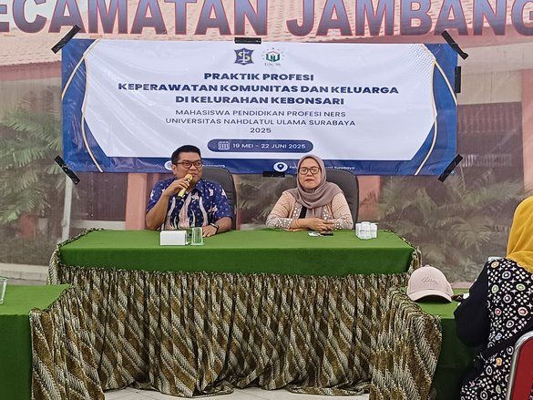 Mahasiswa Profesi Ners Unusa Soroti Hipertensi dan Diabetes pada Lansia