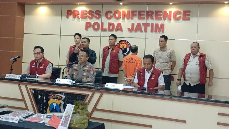 Oplos LPG Subsidi ke Non Subsidi, Warga Malang Ditangkap Polda Jatim