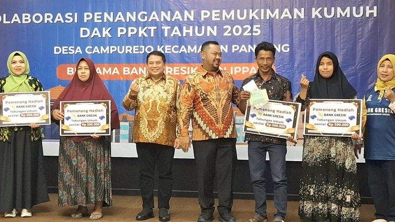 Wujudkan Kota Tanpa Kumuh, Pemkab Gresik Kolaborasi dengan BPN, Bank Gresik, dan IPPAT