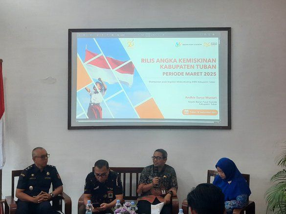 Tuban Masih Lima Besar Termiskin di Jatim, Ini Kajian dan Saran BPS