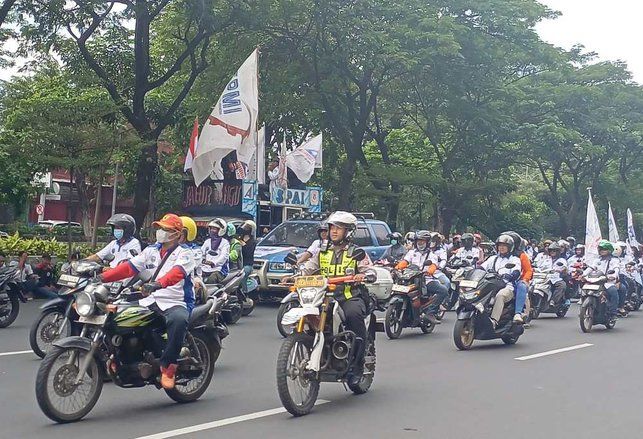 Ada Aksi Hari Buruh, Ini Rekayasa Lalu Lintas di Surabaya