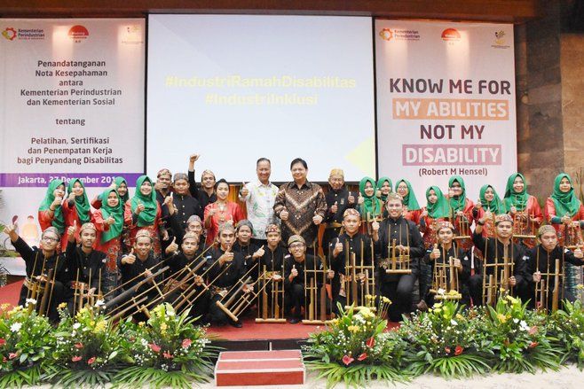 Penyandang Disabilitas Dapat Pelatihan Kerja Pada 2019