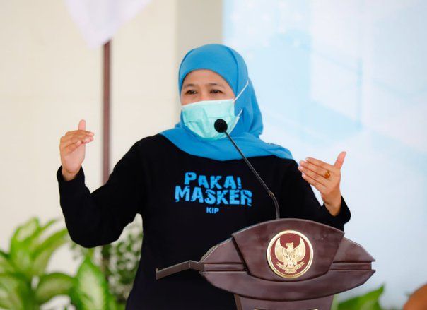 Memiliki Riwayat Bertemu Bupati Situbondo, Sekdaprov: Khofifah Rutin Swab