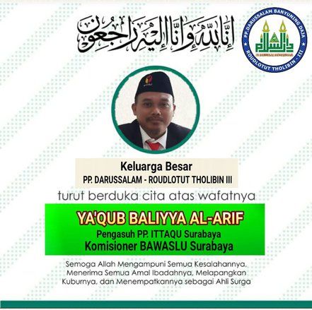 Kena Tifus, Diabet dan Covid-19, Komisioner Bawaslu Surabaya Meninggal Dunia