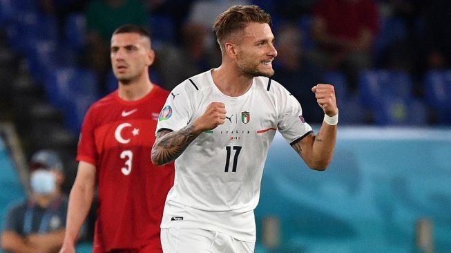 Italia Sikat Turki 3-0 di Laga Pembuka Euro 2020