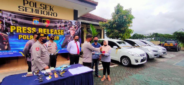 Penggelapan Mobil Marak di Jember, Pelaku Tujuh Emak-emak