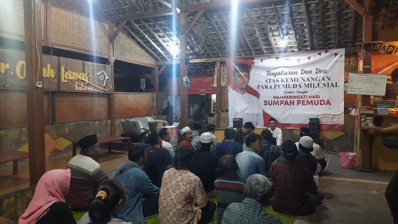 Putusan MK Keluar, Warga Kediri Tasyakuran 