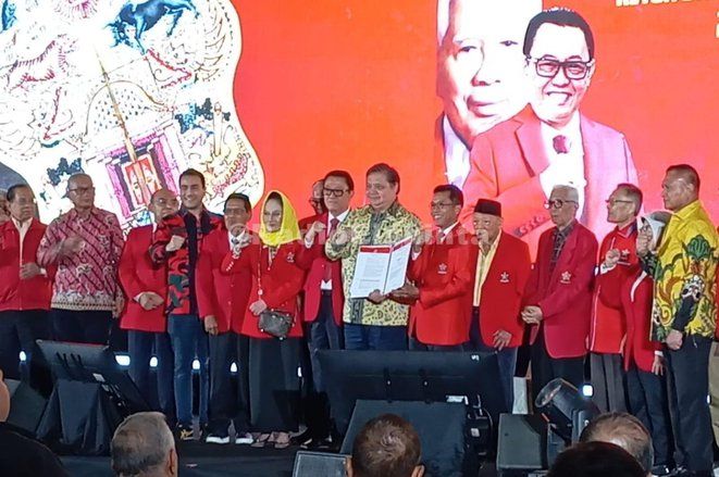 SOKSI Deklarasi Dukung Airlangga Hartarto Ketum Partai Golkar 2024-2029