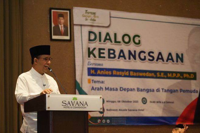 Dialog Kebangsaan dengan Gawagis Muda Jatim, Anies Tekankan Keadilan untuk Santri dan Pesantren