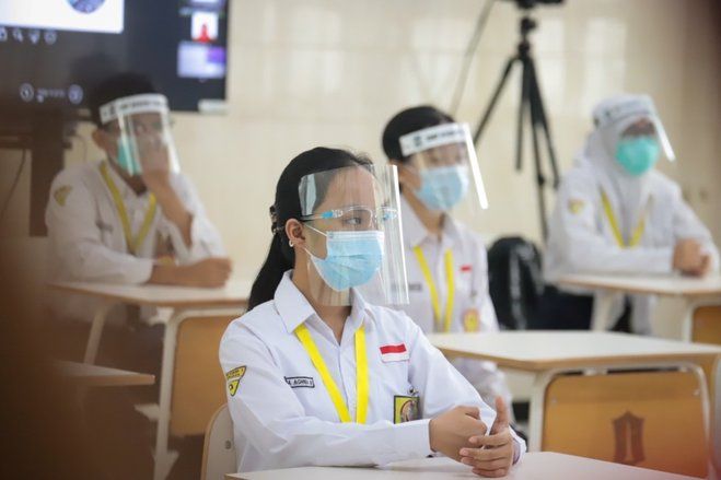 Kadispendik Surabaya: Sekolah Tatap Muka Hari Kedua Berjalan Sesuai Rencana