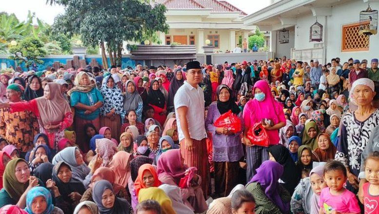 Sambut Idulfitri, Kades Ketapang Daya Salurkan Paket Sembako dari Anggota DPR RI Said Abdullah