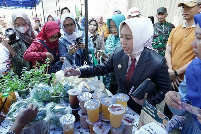 Ning Ita Pastikan Diversifikasi Pangan bagi Warga Kota Mojokerto