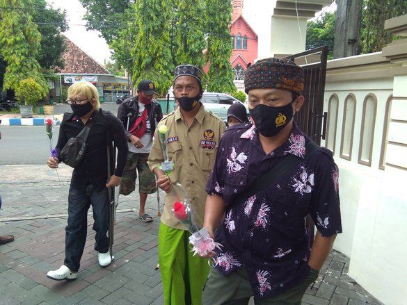 Penyandang Disabilitas Datangi DPRD Kota Probolinggo Minta Dibuatkan Perda