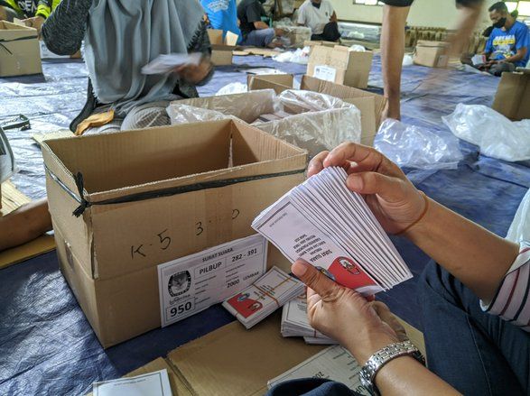 4.722 Surat Suara Untuk Pilkada Ponorogo Rusak 