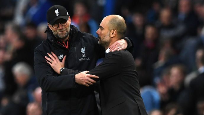 Simpati Pep Guardiola untuk Juergen Klopp
