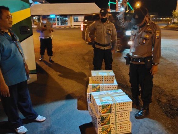 123 Burung Anis Merah Tanpa Dokumen Diamankan di Pelabuhan Ketapang