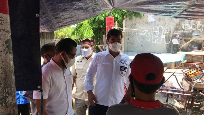 Dialog Dengan Pedagang, Mujiaman Prihatin Kondisi Pasar Sidotopo