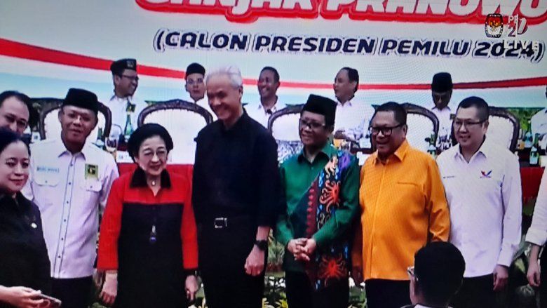 Megawati Pilih Mahfud MD  Dampingi Ganjar Pranowo