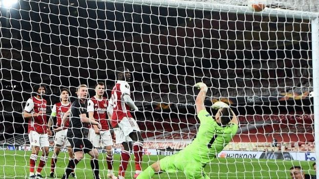 Leg Pertama di Liga Eropa, Arsenal Lawan Slavia Bermain Imbang