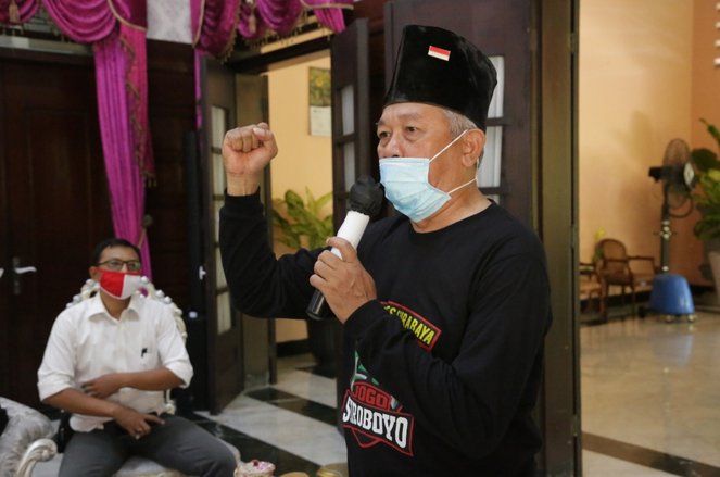 Komunitas Jogoboyo Siap Jaga Surabaya dari Anarkisme