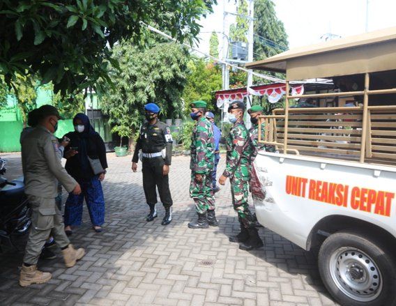 Tak Pakai Masker, Dua ASN di Probolinggo Terjaring Operasi
