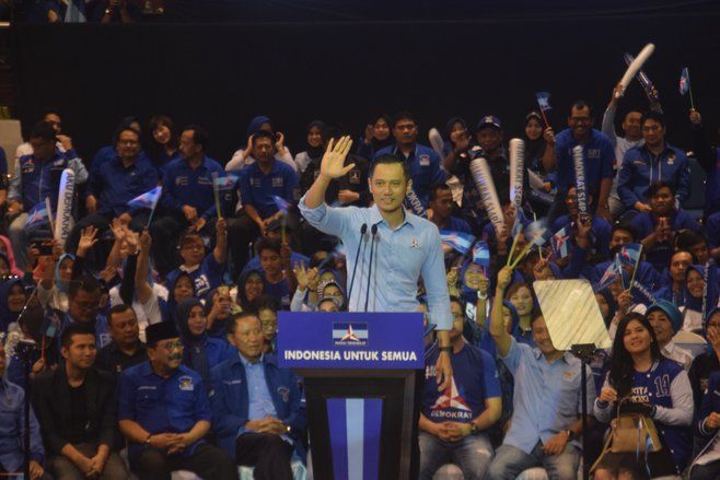 AHY Anggap Polarisasi Politik Kian Kental Jelang Coblosan