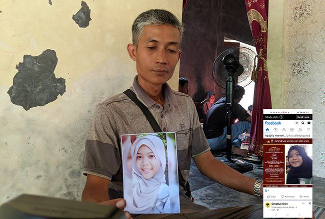 Gadis 13 Tahun asal Kemlagi Mojokerto Hilang Misterius, Orang Tua Cemas