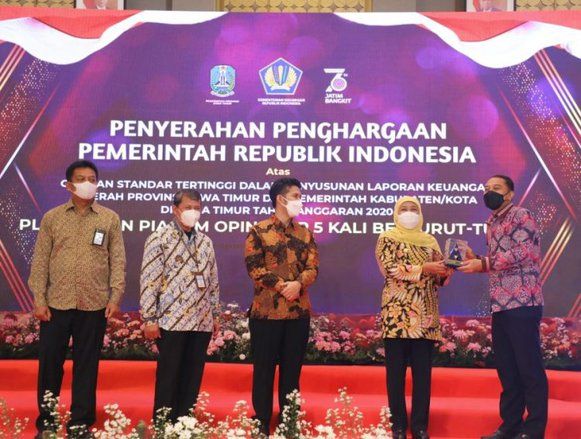 Pemkot Surabaya Sembilan Kali Berturut-turut Raih Predikat WTP, Ini Kata Walkot Eri Cahyadi