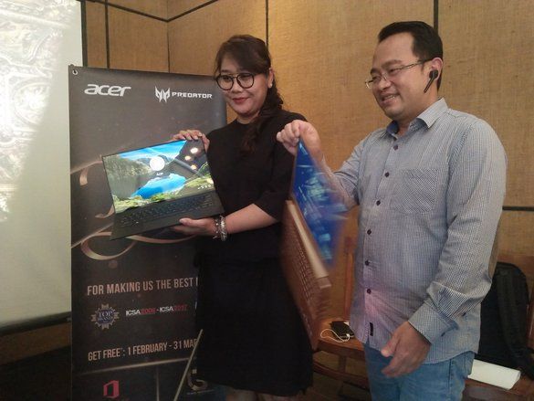 Acer Optimistis Notebook Tertipis Direspon Positif
