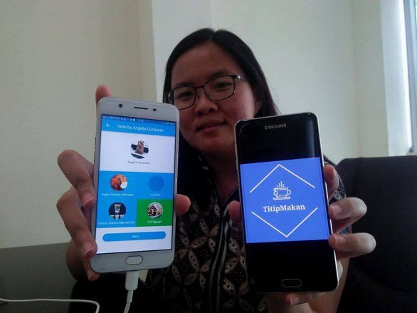 Mahasiswa STTS Ciptakan Aplikasi Titip Makan