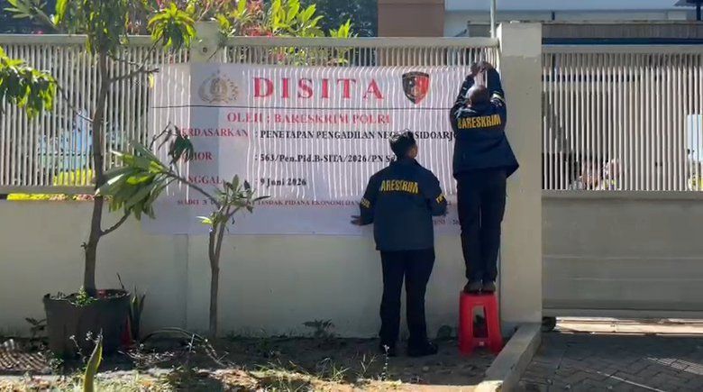 Bareskrim Polri Sita Aset Perusahaan Pemurnian Emas di Sidoarjo