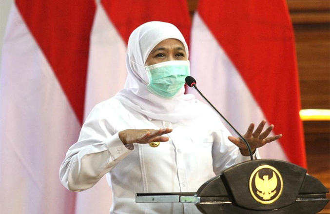 Antibodinya Terbilang Tinggi, Gubernur Khofifah Positif Covid-19 Lagi