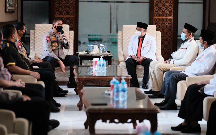 Kunjungi Polda, PKS Jatim Komitmen Tangkal Radikalisme