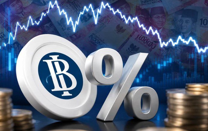 BI Rate Naik, Rupiah Stabil tapi Kredit Tertekan