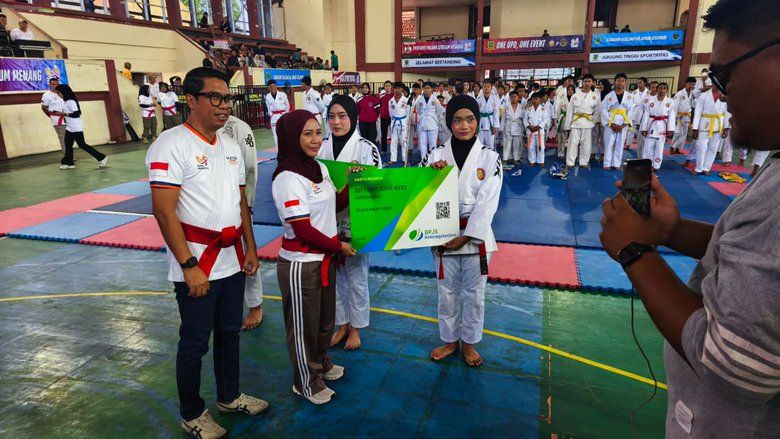 284 Atlet Ju-Jitsu Wali Kota Cup 2026 Terlindungi BPJS Ketenagakerjaan