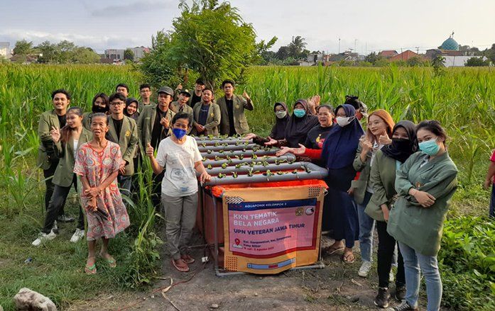 KKN Mahasiswa UPN Veteran Jatim di Blitar Bersama Kelompok Wanita Tani