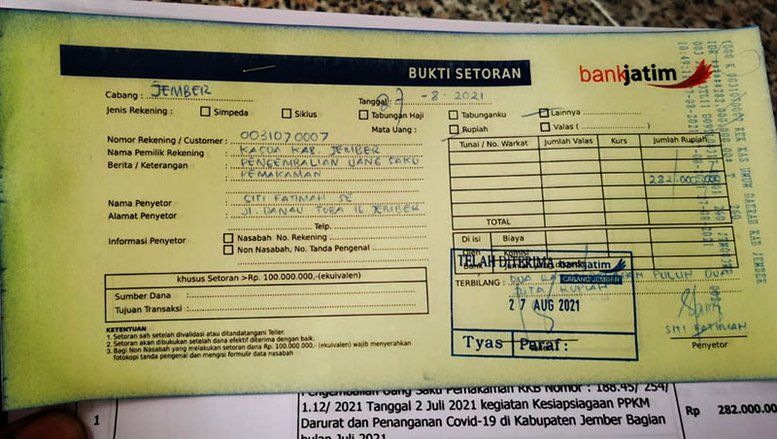 Dapat Kritikan, Bupati Jember Kembalikan Honor Tambahan Penanganan Covid-19