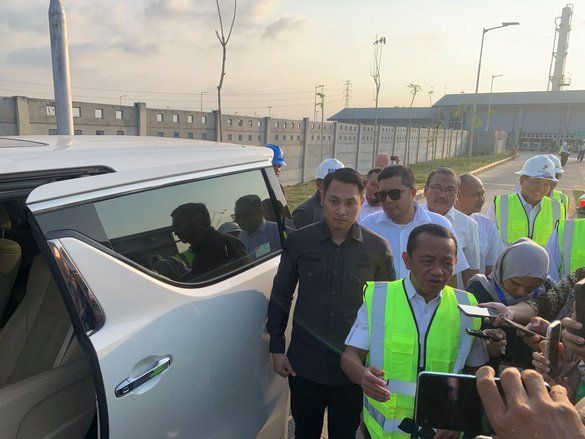 Resmikan Mini LNG Plant SAG Tuban, Bahlil: Bisa Mengurangi Impor Kita