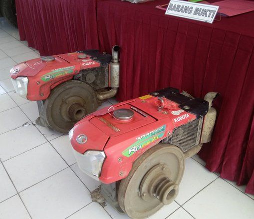 Komplotan Pencuri Diesel di Persawahan Dibekuk Polisi