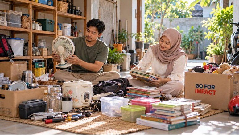Gudang Rumah Penuh Barang yang Tak Pernah Dipakai