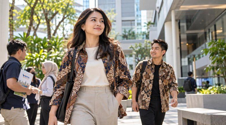 Batik Kasual Makin Dekat dengan Gaya Sehari-hari