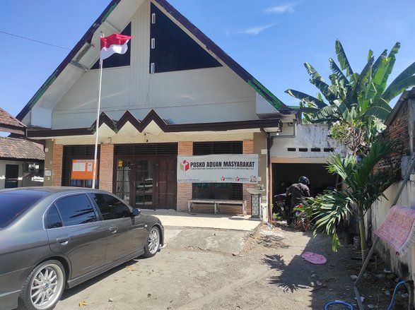 Rusak Parah, Kantor Bawaslu Kabupaten Mojokerto Belum Juga Diperbaiki