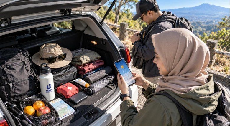 Perlengkapan Wisata Kemarau yang Wajib Dibawa