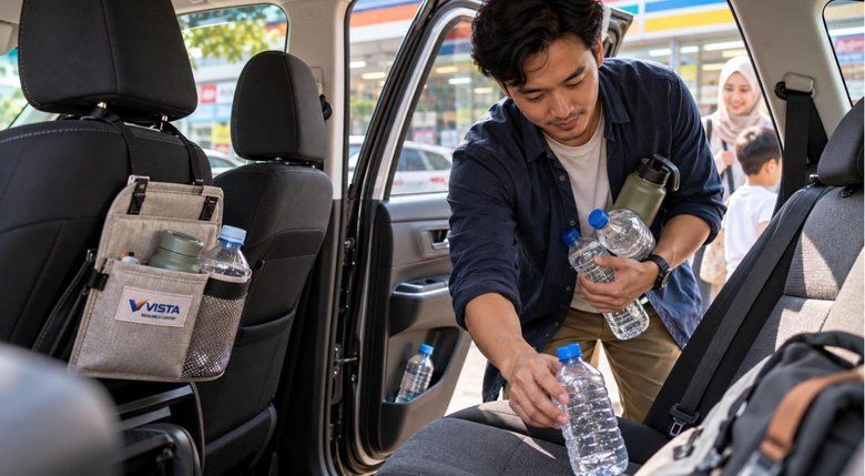 Botol Minum Jangan Terlalu Lama Ditinggal di Mobil