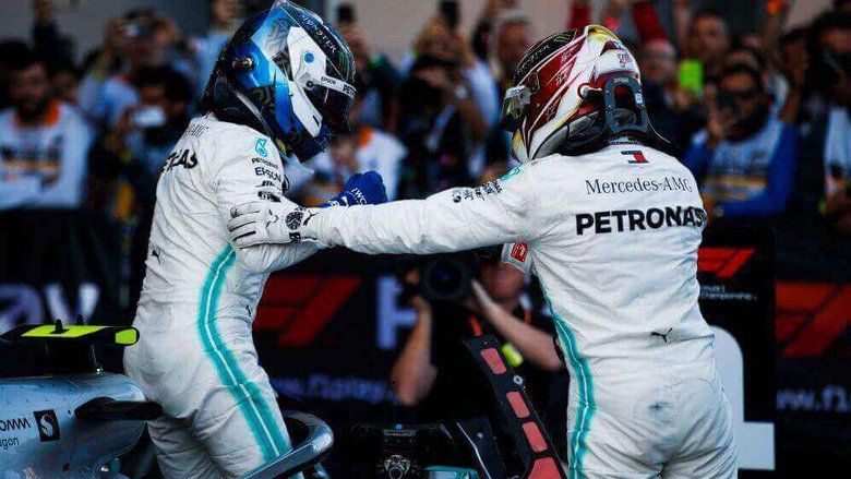 Mercedes tak Ingin Hubungan Hamilton-Bottas Rusak di Tengah Musim