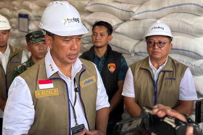 Pengadaan Beras Bulog Madiun Lampaui Target