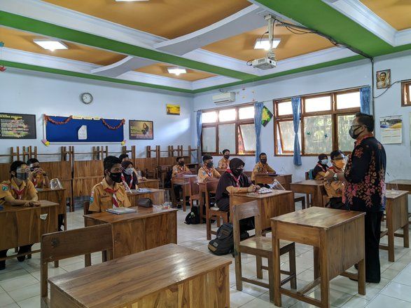 Pasien Confirmed COVID-19 Meningkat, Pembelajaran Tatap Muka Di Ponorogo Kembali Dihentikan 